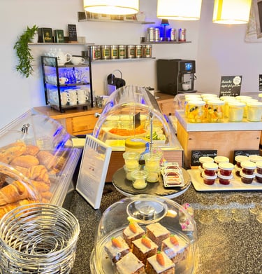 Hotel DunenNest - Frühstücksbüffetansicht