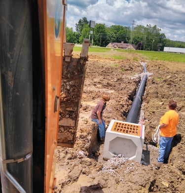 catch basin install