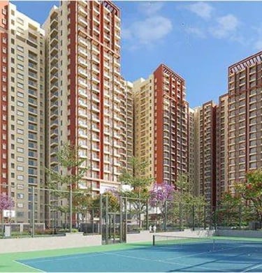 Brigade Lakecrest apartment interior with Basketball Court