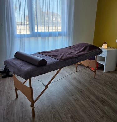 Salle de massage en résidence séniors