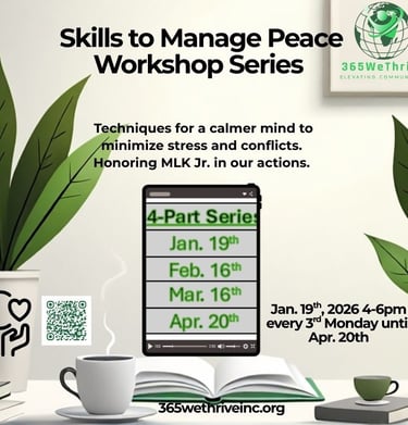 365 We Thrive NFP 4-Part Series: Manage Peace and Conflicts