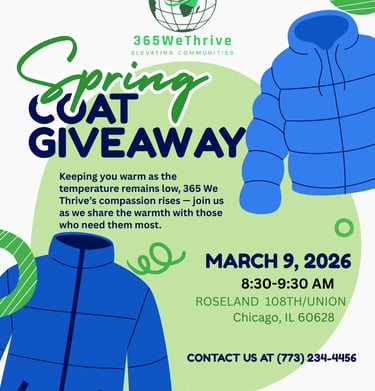 365 We Thrive's Coat Giveaway Roseland