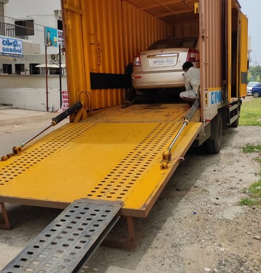 CAR TRANSPORTATION BY LEO RELOCATION VADODARA
