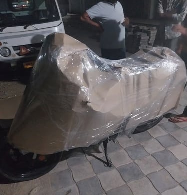 SPORTS BIKE TRANSPORT BY LEO PACKERS