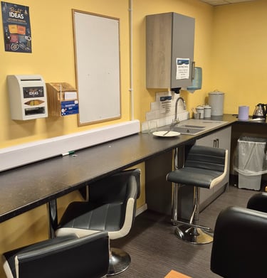 Staff canteen refurb