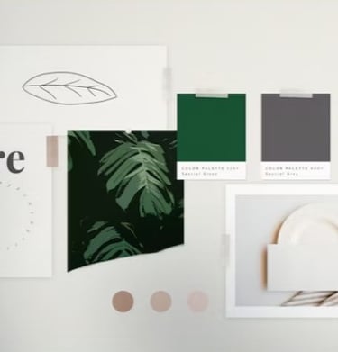 Moodboard, planche ambiance pour donner une esthétique de projet