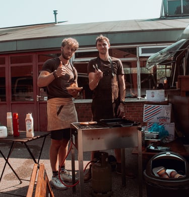 Onze Grillmaster Ben Hager Peppie & Koffie Foodtruck Groningen