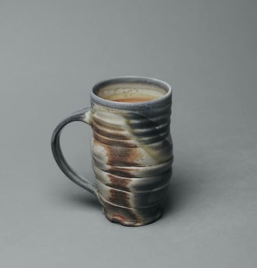 Wood fired mug