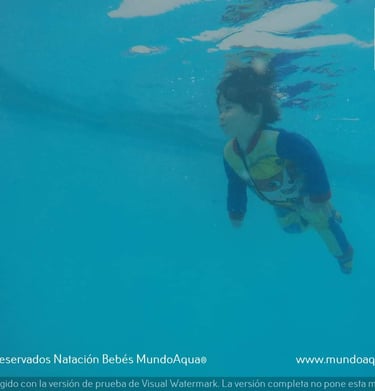 clases de natacion para niños pequeños en Mérida Yucatán