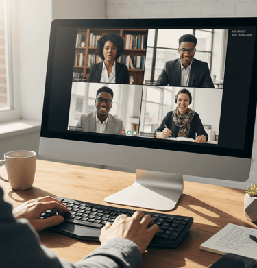 Online classes with students from all around the world