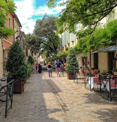 Les ruelles de Aigues Mortes