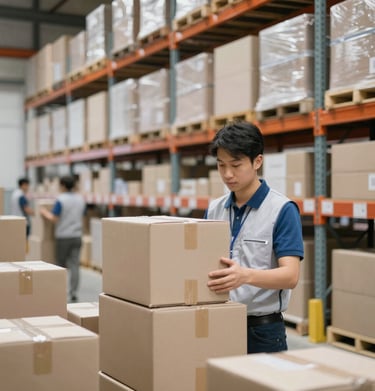 A consultant advising clients with charts and data on a laptop screen.