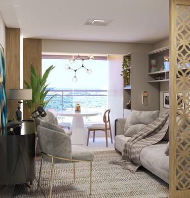 Reforma de apartamento novo compacto em São Paulo