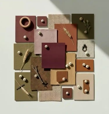 Autumn 2025 Color Palette Trends: Burgundy, Olive Green & Terracotta Inspiration