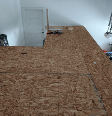 Garage Loft Construction in Charlotte