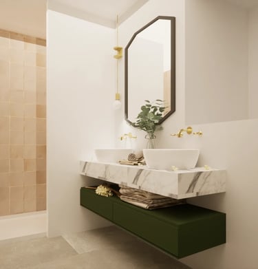 Visuel salle de bain rénovation Guer