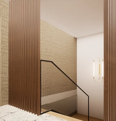 Visuel hall escalier Terracity Orgères