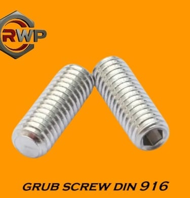 DIN 916 Hex Socket Set Screw with Cup Point