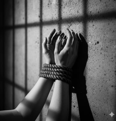 Banner campaña contra la trata de seres humanos – LACRIM