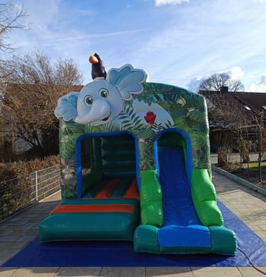 Hüpfburgverleih - Elefant