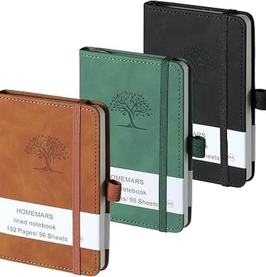 Pack de cuadernos de notas económicos + bolígrafo de calidad 