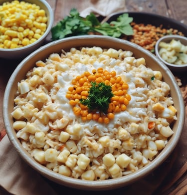 Chef plating an elegant dish with exotic African ingredients in a professional kitchen.