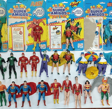 Compramos figuras de Los Super Amigos, vintage retro