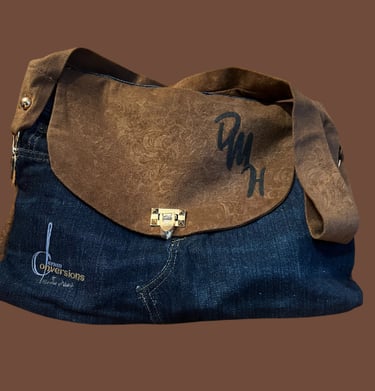 Denim Conversion handbag