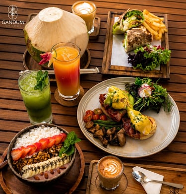 Cafes menu
