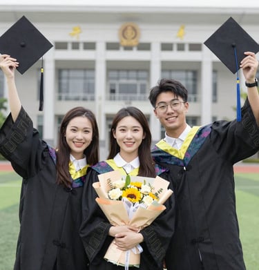 Instructor patiently explaining road signs to a learner using a tablet inside the classroom.