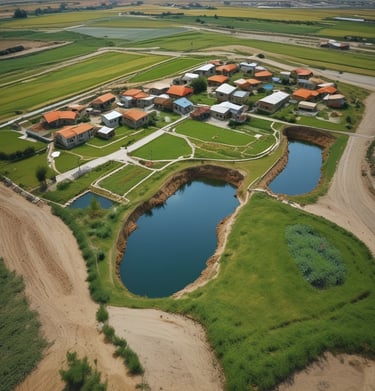 An innovative public space that encourages community interaction and environmental awareness.