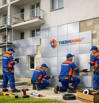 Isolation Thermimmo d'une immeuble 