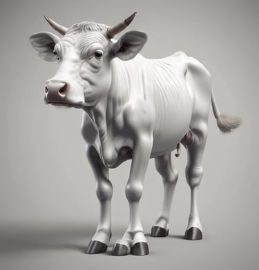 vaca 3d