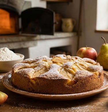 Tartas tradicionales de manzana u otras frutas