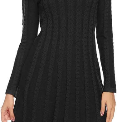 Winter Jumper Dresses Women