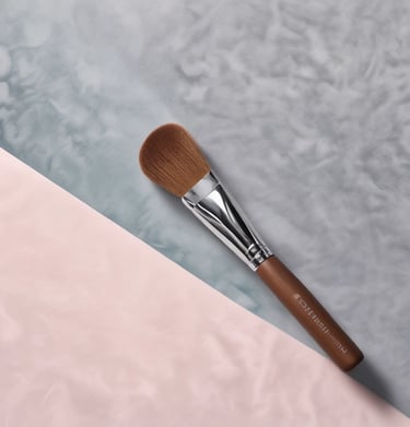 A smiling delivery person handing over a Britique Haven Ltd parcel to a customer’s doorstep.