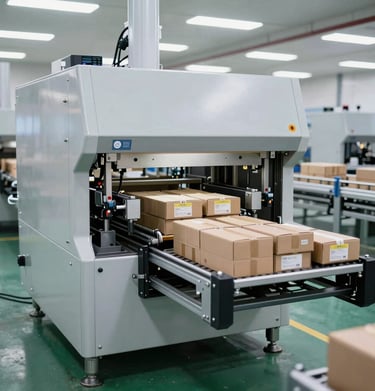 A technician inspecting a large industrial machine, highlighting the care in maintenance.