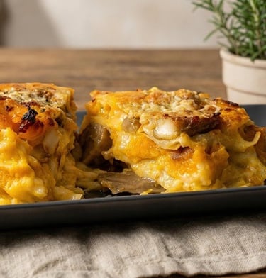 How to make pumpkin lasagna for lunch
