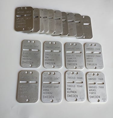 Custom CNC engraving