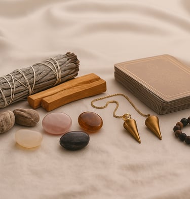 ésotérisme & spiritualité, oracles, pendules divinatoires, bougie magiques