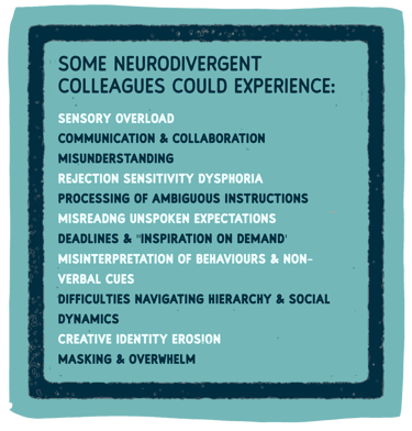 adhd workplace masking, sensory overload, overwhelm, RSD, social anxiety
