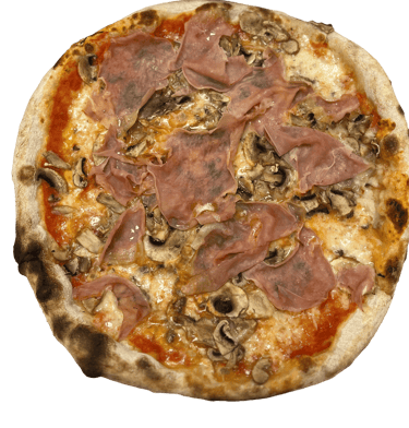 Prosciutto e funghi
