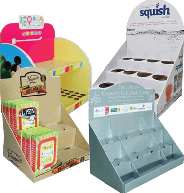 display boxes