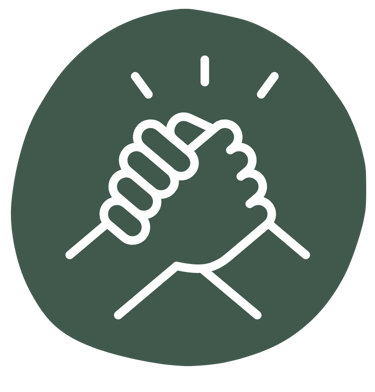 Icon: High Five – individuelle und achtsame Begleitung im Welpenkurs