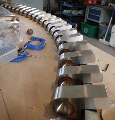 Stainless Steel Artistic Fabrication In Progress