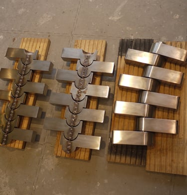 Stainless Steel Artistic Fabrication In Progress