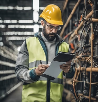 black swivel chair beside rectangular brown wooden desk