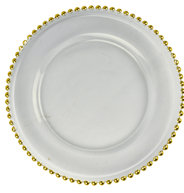 Plato de sitio bolas amarillas
