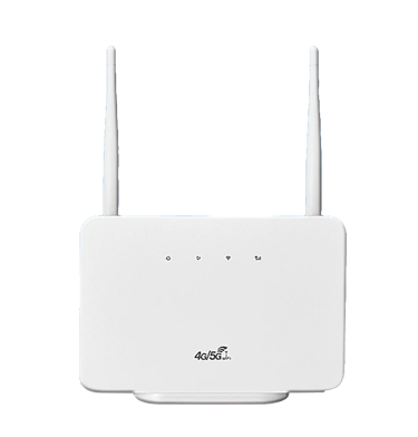 4G Wireless Router LTE CPE Router 300Mbps Wireless Router with 2 High-gain External Antennas SIM Car