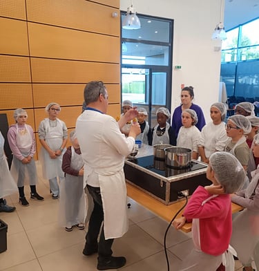 Introduction à l'atelier cuisine, rappel des règles d'hygiène et de sécurité